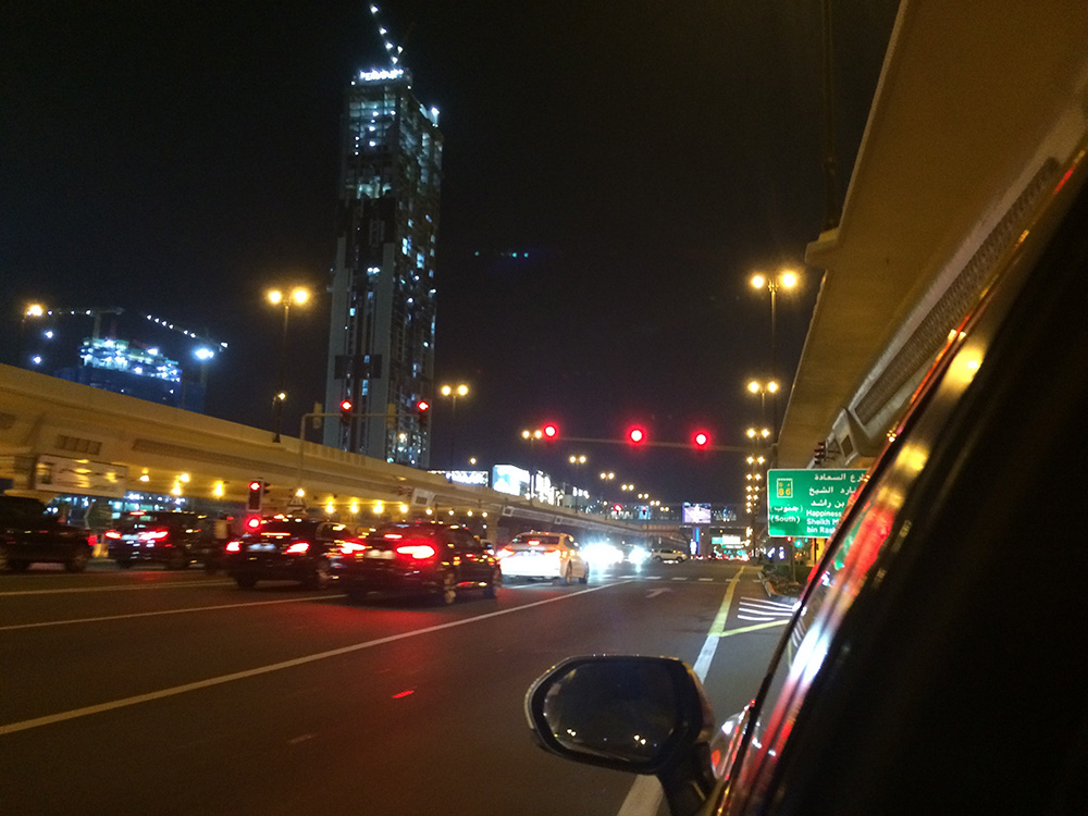 Reducing car journey times is a key driver for authorities in Dubai, UAE © ITS International | Adam Hill