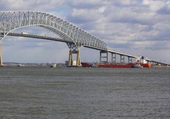  Francis Scott Key Bridge Baltimore tanker collapse © Charlie Floyd | Dreamstime.com