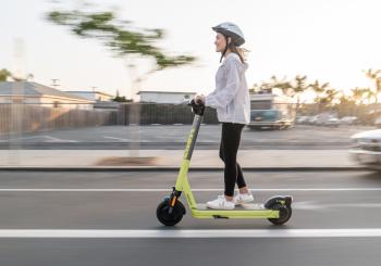 MaaS scooters electrification decarbonisation Germany (image: Superpedestrian)