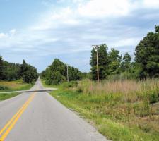 Long US rural routes with low traffic volumes