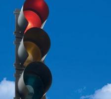 ITS Nafta Enforcement Red traffic light means stop avata
