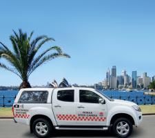 Mobile speed cameras operated in Sydney, Australia
