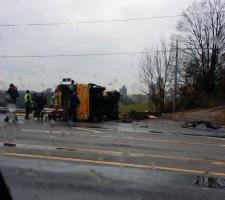 A school bus crash in Tennessee