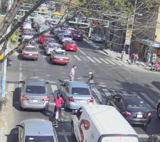 Mexico City Pedestrian crossing