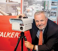 William Fagen displays Stalker Radar's CiTE 