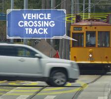 In Tampa, operators of TECO Line streetcars will get a warning when a connected vehicle is about to cross the track ahead..jpg