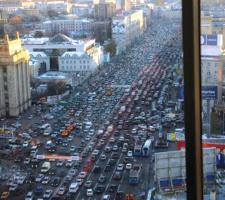 Moscow's Traffic Congestion