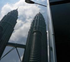 Petronas Twin Towers in Kuala Lumpur the world's tallest building