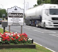 The use of ANPR in Royston