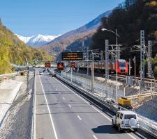Sochi utilised highways and railiways for  Winter Olympic Games  
