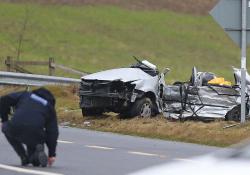 A fatal crash in Athy, south west of Dublin