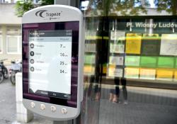 Papercast technology may be rolled out across the city’s transit network if successful (Credit: Trapeze Poland)