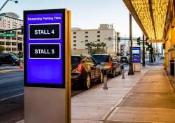 Cox says kiosks utilise tech to better manage kerb loading zones for taxis and ride-shares (Credit – Cox Communications)
