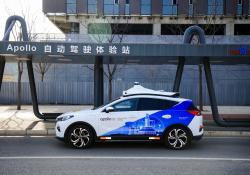 Baidu Apollo robotaxi Beijing China 5G Remote Driving Service