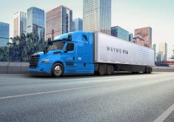 JB Hunt Transport Services Waymo Via Waymo Driver Texas Houston Fort Worth