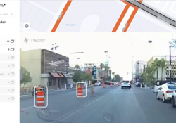 Nexar CityStream service work zones vehicle capacity artificial intelligence dash cam