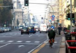 Milan cycle network © Massimo Brucci | Dreamstime.com