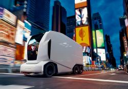 Autonomous electric transport freight Einride innovation (image credit: Einride)