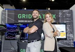 Nicholas D'Andre (left) & Madison Harris of GridMatrix