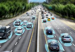Connected vehicles C/AVs autonomous driving real-time data © Jae Young Ju | Dreamstime.com