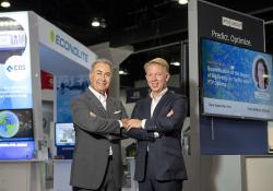 Econolite CEO Abbas Mohaddes (left) and PTV CEO Christian Haas
