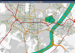 PTV Visum software city mapping digital twins