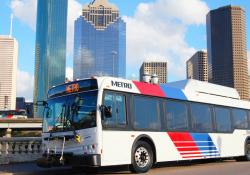 Public transit payment systems cashless contactless Houston (image: Metro)