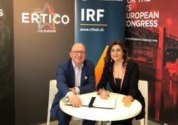 Ertico IRF Geneva digitalisation climate change decarbonisation ITS