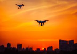 drones investment communications infrastructure skyway © Goinyk Volodymyr | Dreamstime.com