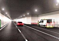 Sice’s work will include intelligent lighting, emergency lighting, monitoring and surveillance systems for such aspects as automatic incident detection, air quality and fire detection, as well as traffic management - variable message signs, barriers to close the tunnel and weather stations © Femern