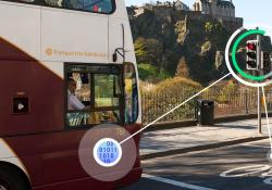 Urban mobility air quality decarbonisation technology innovation © City of Edinburgh Council | Yunex Traffic 