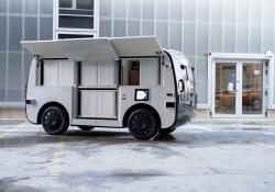 Last-mile delivery autonomous vehicles Lidar (image: Loxo)