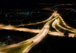 Smart lighting energy saving decarbonisation innovation (image: Vinci Highways)