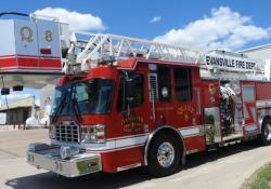 Connected vehicles V2X AI intelligent transport emergency vehicles (image: City of Evansville, IN)