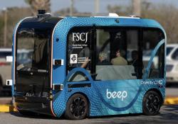 autonomous vehicles driverless Florida shuttles (image: Oxa)