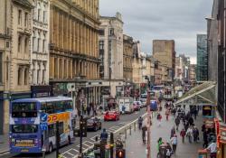 Glasgow Vision Zero bus priority decarbonisation sustainable © Jeff Whyte | Dreamstime.com