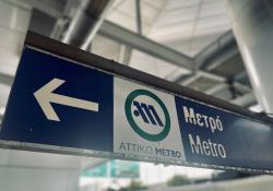 Metro Athens contactless EMV Visa Greece (© ITS International | Adam Hill)