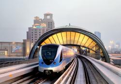 Dubai driverless Metro