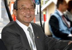 ITS Japan's Chairman Hiroyuki Watanabe
