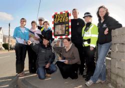 Police and Carmarthenshire pupils teaming up to tackle speeding
