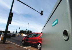 Siemens SafeZone new average speed enforcement system 