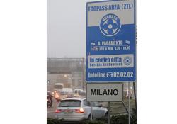 Milan Ecopass Area Sign