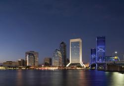The Jacksonville skyline