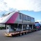 The first Bombardier Innovia monorail 300 vehicles for Bangkok’s new MRT Pink and Yellow Lines were welcomed at Laem Chabang Port near Bangkok, with the support of the Laem Chabang (LCB) Port (Credit: Bombardier)