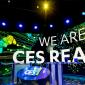 Behind the scenes of the CES 2021 anchor desk © CES 2021