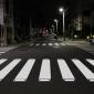 Crosswalk pedestrian safety vulnerable road user road stud (image: Sernis)