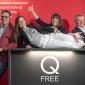 The Q-Free team at the booth