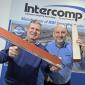 Eric Peterson, right and Thomas Pospisek of Intercomp Company